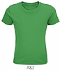 Camiseta Organica Infantil Pioneer Sols - Color Verde Pradera